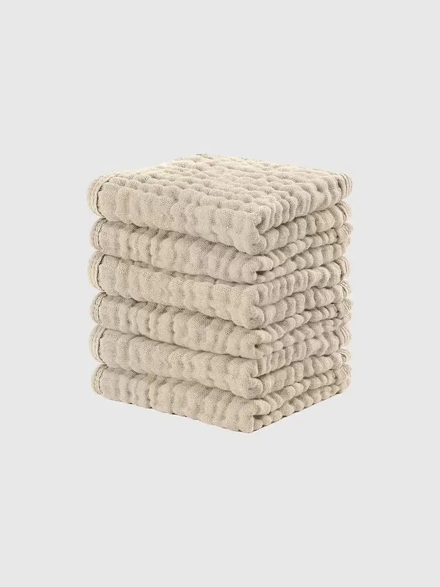 Comfy Cubs mousseline washandjes