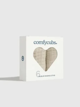 Comfy Cubs mousseline washandjes