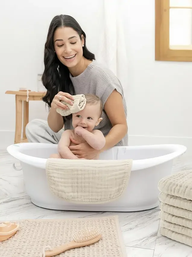 Comfy Cubs mousseline washandjes