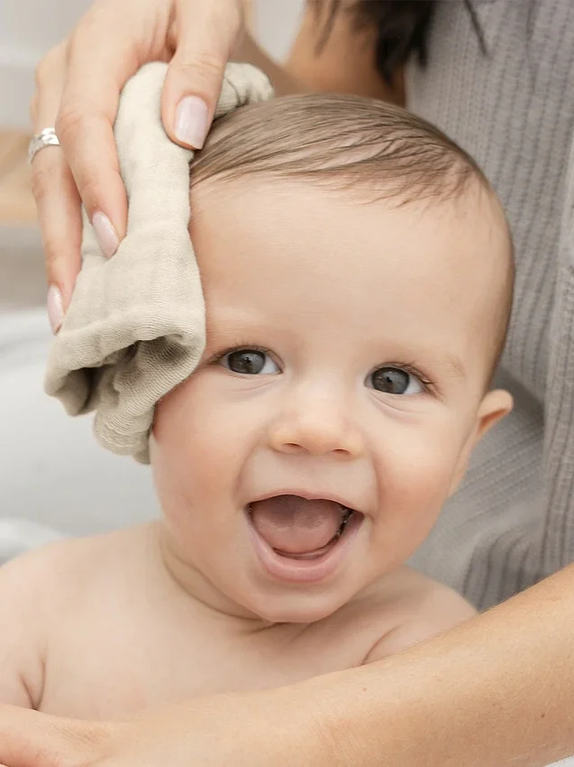 Comfy Cubs mousseline washandjes