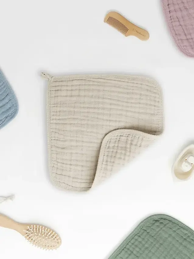 Comfy Cubs mousseline washandjes