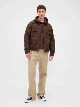 Corduroy '90s losse timmermansbroek