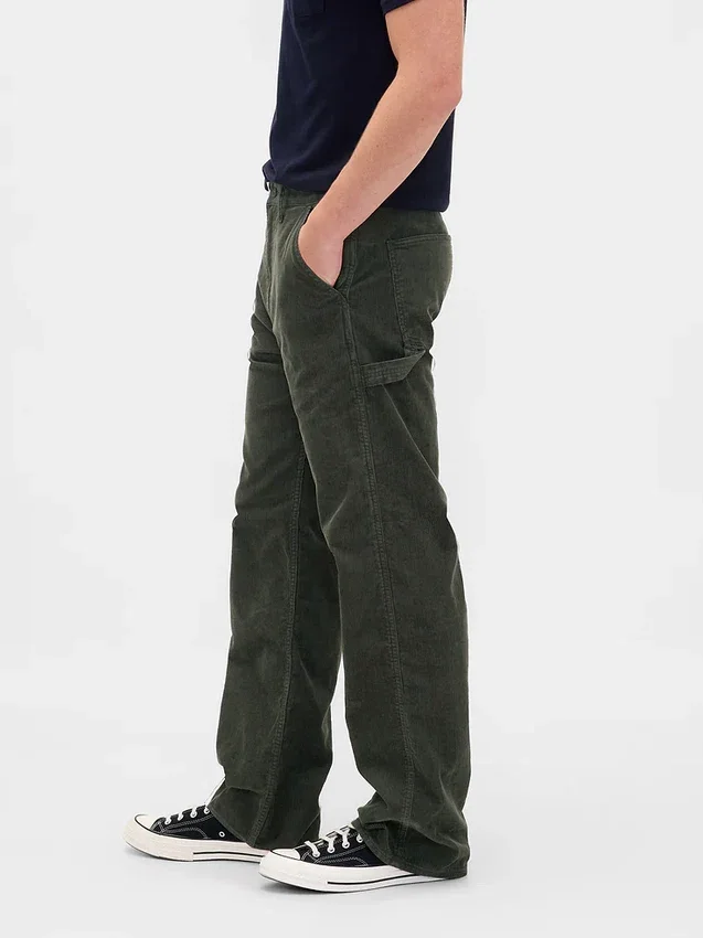 Corduroy '90s losse timmermansbroek