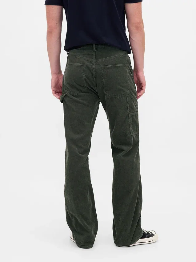 Corduroy '90s losse timmermansbroek