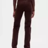 Corduroy '90s slim straight Jeans met hoge taille