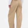 Corduroy broek met hoge taille
