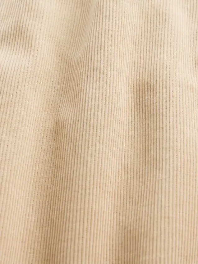 Corduroy broek met hoge taille