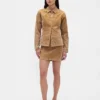Corduroy minirok