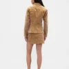 Corduroy minirok