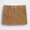 Corduroy minirok