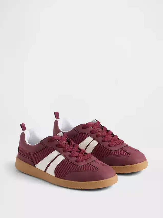 Corduroy sneakers voor kinderen