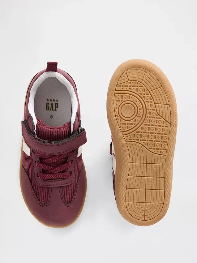 Corduroy sneakers voor peuters