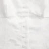 Corsetvest van linnenmix