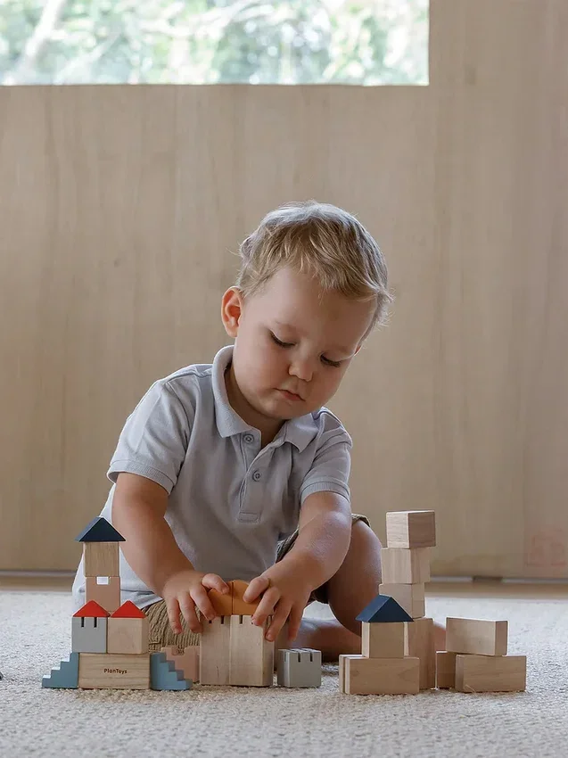 Creatieve bouwblokken-speelset