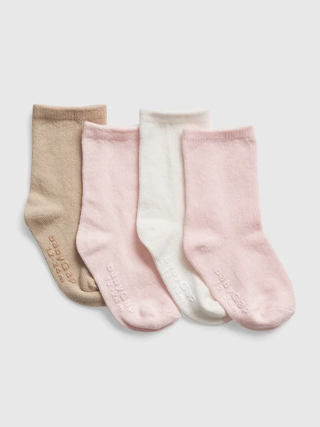 Crew-sokken voor peuters (4-pack)