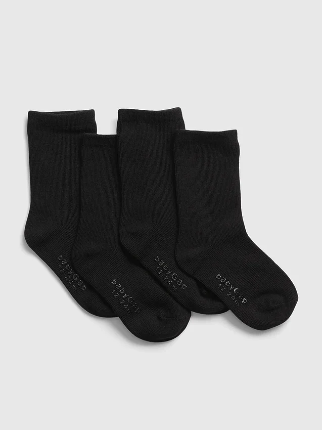 Crew-sokken voor peuters (4-pack)