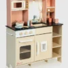 Crèmekleurige speelkeuken