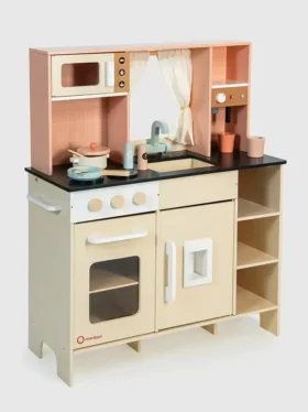 Crèmekleurige speelkeuken