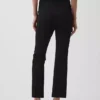Crop-kickbroek met hoge taille van dubbel gebreid materiaal