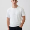 Crop-T-shirt voor volwassenen van zwaar katoen