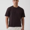 Crop-T-shirt voor volwassenen van zwaar katoen