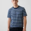 Crop-T-shirt voor volwassenen van zwaar katoen