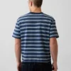 Crop-T-shirt voor volwassenen van zwaar katoen