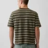 Crop-T-shirt voor volwassenen van zwaar katoen