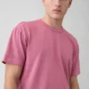Crop-T-shirt voor volwassenen van zwaar katoen