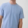 Crop-T-shirt voor volwassenen van zwaar katoen