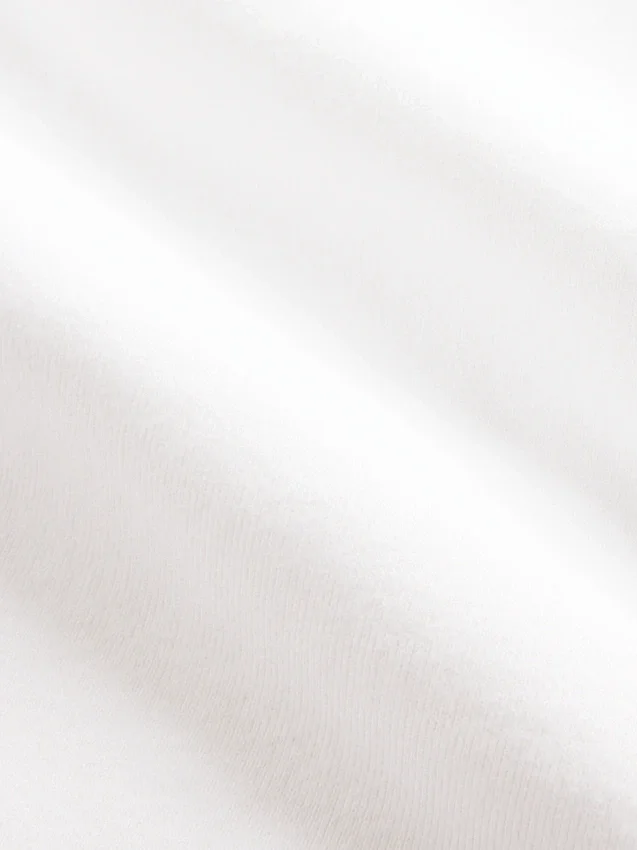 Crop-T-shirt voor volwassenen van zwaar katoen