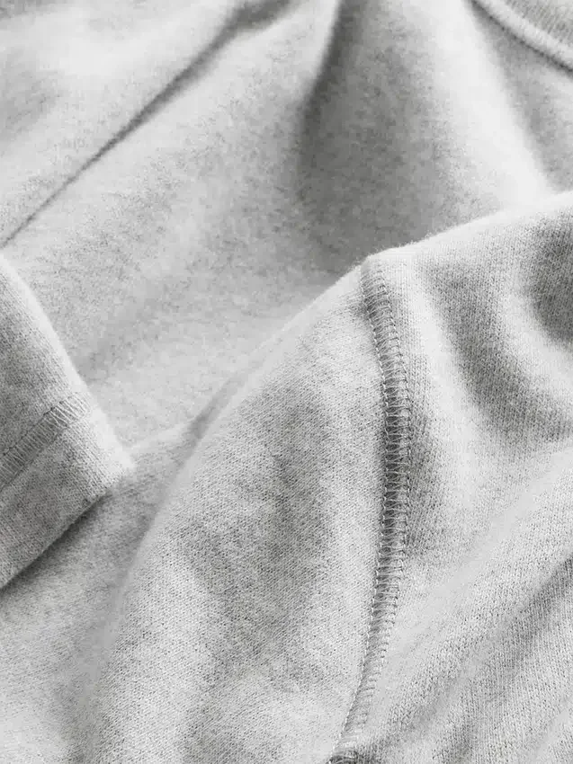 Crop-T-shirt voor volwassenen van zwaar katoen