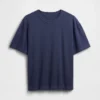 Crop-T-shirt voor volwassenen van zwaar katoen