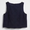 Crop-top met oogjes