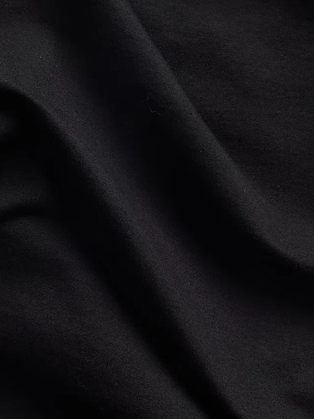 Crop-top van dichtgebreide jersey met ruches