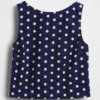 Crop-top van linnenmix