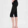 Cropped capri-Jeans met hoge taille