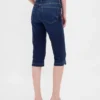 Cropped capri-Jeans met hoge taille