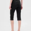 Cropped capri-Jeans met hoge taille