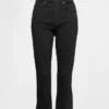 Cropped capri-Jeans met hoge taille