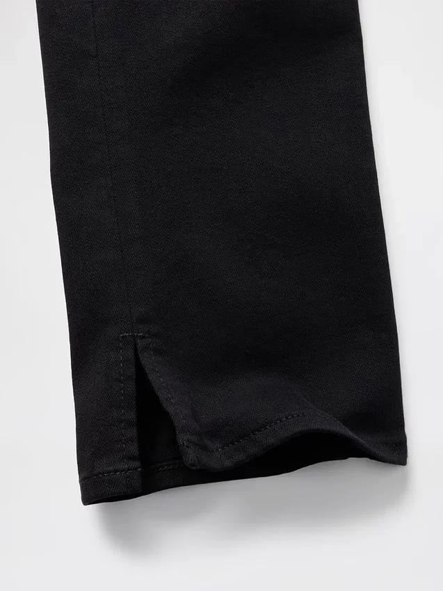 Cropped capri-Jeans met hoge taille