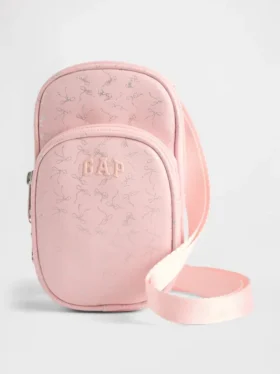 Crossbodytas voor kinderen met striklogo