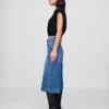 Culotte-Jeans met hoge taille