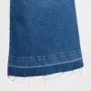 Culotte-Jeans met hoge taille