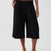 Culotte met lage taille als broek