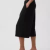Culotte met lage taille als broek
