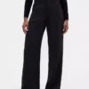 Curvy 365 hooggetailleerde broek met plooien