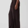Curvy 365 hooggetailleerde broek met plooien