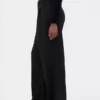 Curvy 365 hooggetailleerde broek met plooien