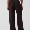 Curvy 365 hooggetailleerde broek met plooien